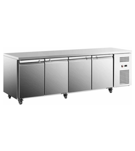 Stainless Steel Four Door Workbench Fridge GNR2280T4