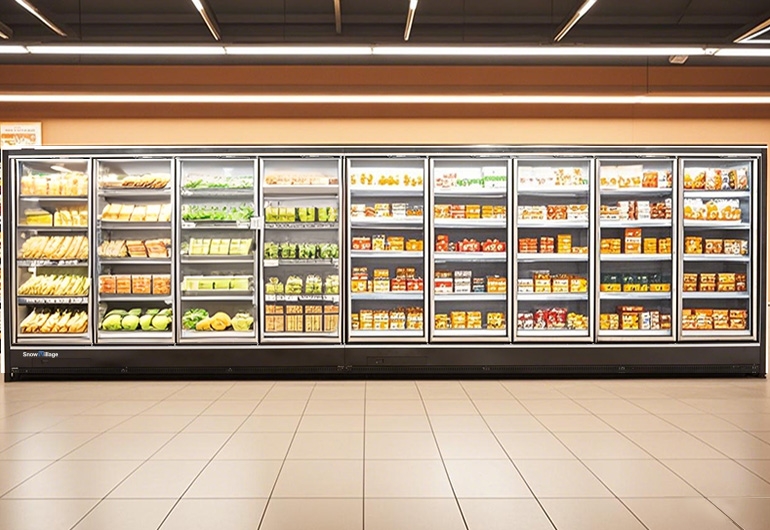 整机冷冻立玻柜