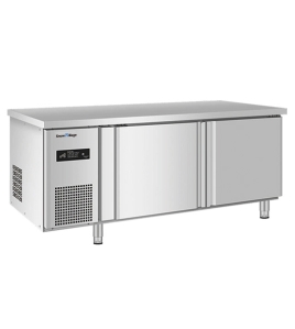 Stainless Double Door Workbench Freezer PLD-12N2F (600MM) 