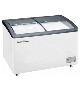 Two Sliding Glass Lids Dual Temperature Chest Freezer SD/SC-328YH