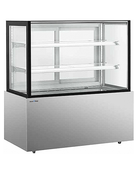 Square Glass Chilled Food Display DG-1500FZ