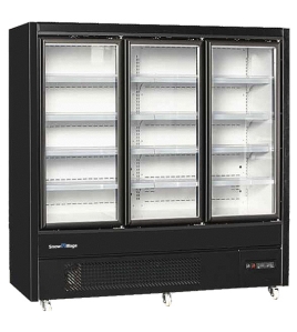 Glass Door Supermarket Vertical Display Freezer XC-ZD-20/800