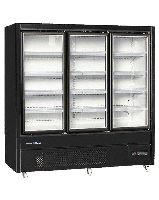Glass Door Supermarket Vertical Display Freezer XC-ZD-20/800