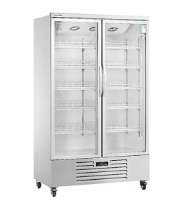 Double Glass Door Display Fridge LC-1000FX