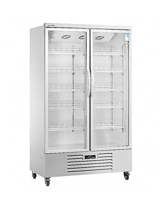 Double Glass Door Display Fridge LC-1000FX