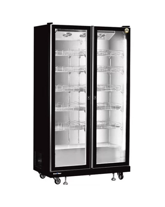Double Glass Door Wine Fridge LC-1100