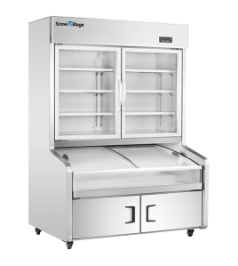 Double Door With 3 Temperature Display Cabinet for Restaurant HY-1800FKT