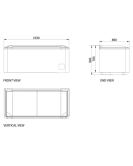  Modular Supermarket Island Freezer CQS19D