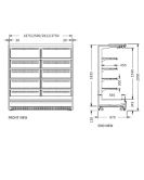 Supermarket Vertical Display Chiller XC-CLF-19/870