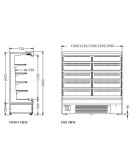 Supermarket Vertical Display Chiller XC-ZL-19-A/770