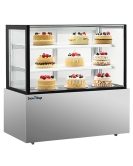 Square Glass Chilled Food Display DG-1500FZ