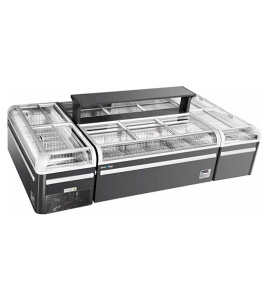 Modular Supermarket Island Freezer CQG-19D