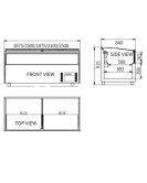 Modular Supermarket Island Freezer CQT-19D